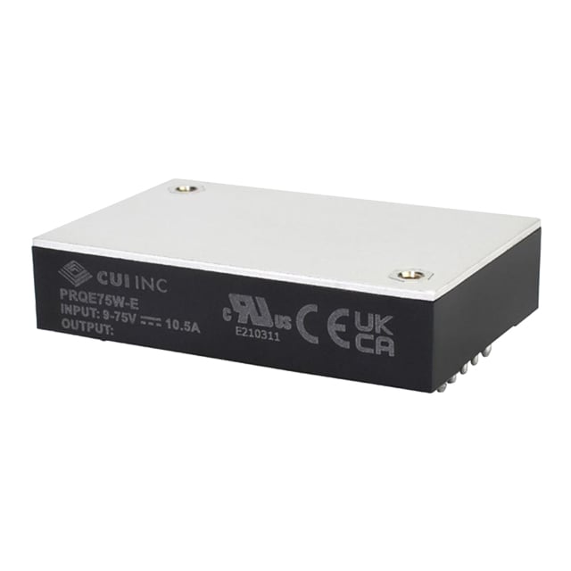 PRQE75W-E12-S12-D by CUI Inc. - DC-DC ISOLATED, 75 W, 9~75 VDC I