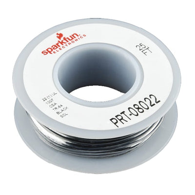 PRT-08022 by SparkFun Electronics - HOOK-UP SOLID 22AWG BLACK 25
