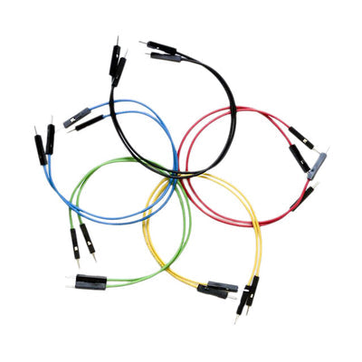 PRT-08431 by SparkFun Electronics - JUMPER WIRE M/M 6"" 10PCS