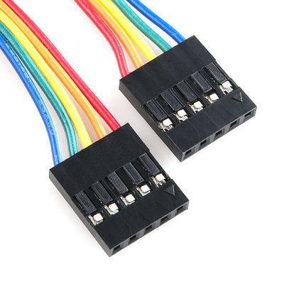 PRT-10370 by SparkFun Electronics - JUMPER WIRE 0.1"" 5-PIN 6