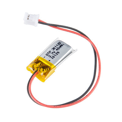 PRT-13852 by SparkFun Electronics - BATTERY LITHIUM 3.7V 40MAH