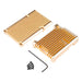 PRT-15774 by SparkFun Electronics - GOLD HEATSINK RAS PI 4 CASE