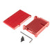 PRT-15893 by SparkFun Electronics - RED HEATSINK RAS PI 4 CASE