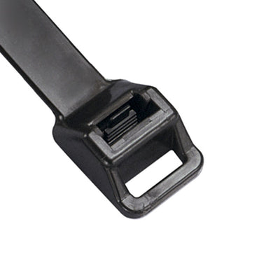 PRT12EH-Q0 by Panduit Corp - CABLE TIE REL BLACK 250LBS 3.34