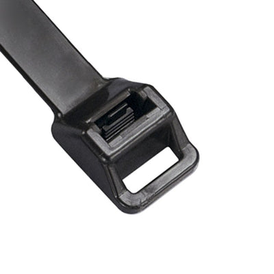 PRT5EH-Q0 by Panduit Corp - CABLE TIE REL BLK 250LBS 1.677