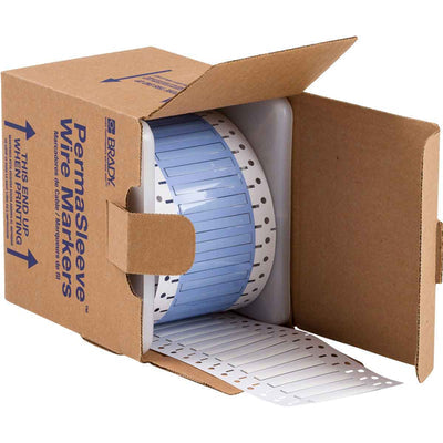 PS-125-2-WT-S by Brady Corporation - SLEEVE, 0.125""DIAX2""W 1=500PCS