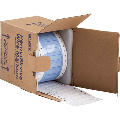 PS-250-150-WT-S by Brady Corporation - SLEEVE, 0.25""DIAX1.5""W 1=500PCS