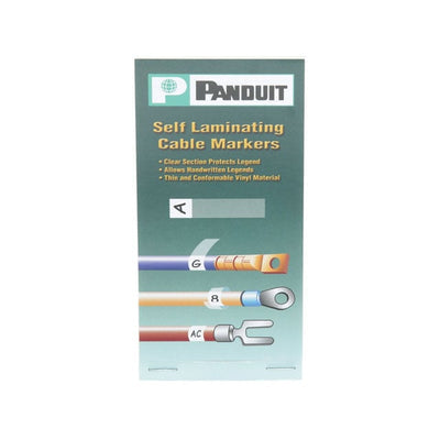 PSCB-6Y by Panduit Corp - LABEL SELF LAMINATING WHITE 10PK