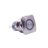 PVS7F2GSS341 by E-Switch - SWITCH PB DPDT 2A 24V