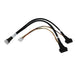 PT-SAS-SL8-39X2-500 by Pactech - SLIMSAS 8I TO 2X U.2 W/PWR 0.5M