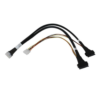 PT-SAS-SL8-39X2-750 by Pactech Rapide - SLIMSAS 8I TO 2X U.2 W/PWR 0.75M