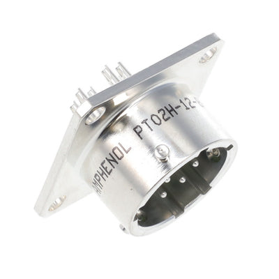 PT02H-12-8P by Amphenol Aerospace Operations - CONNECTOR RECPT MALE 8P TIN SOLDER CUP