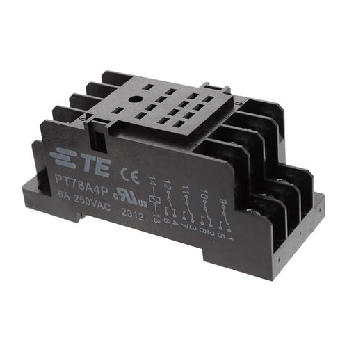 PT78A4P by TE Connectivity Potter & Brumfield Relays - RELAY ACCESSORY, SOCKET & CLIP P