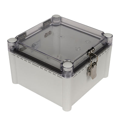 PTH-22442-C by Bud Industries - BOX PC GRAY 7.480""L X 7.480""W