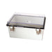 PTQ-11057-C by Bud Industries - BOX PLSTC GRY/CLR 11.35"" X 7.48