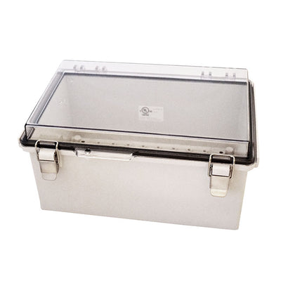 PTQ-11059-C by Bud Industries - BOX PLASTIC 12.14""L X 7.87""W