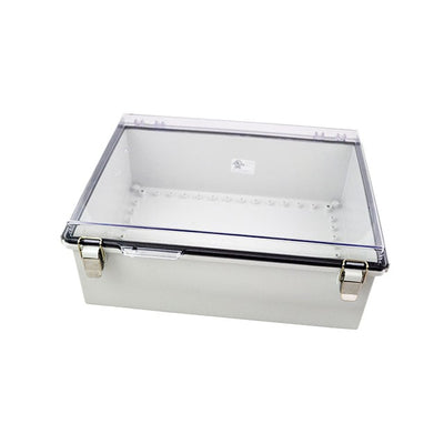 PTQ-11064-C by Bud Industries - BOX PLASTIC 14.96""L X 11.02""W
