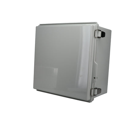 PTQ-11066 by Bud Industries - BOX PLAS GRY 11.810""L X 11.810""W