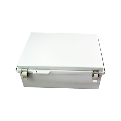 PTQ-11068 by Bud Industries - BOX PLAS GRY 15.748""L X 11.811""W