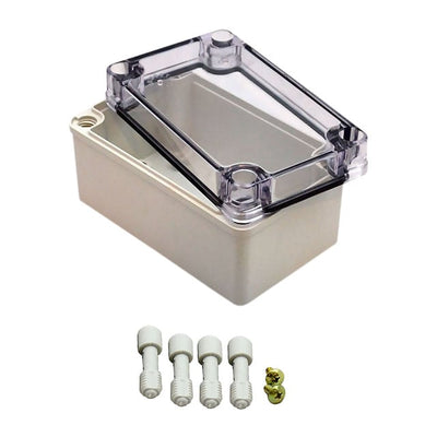 PTS-25312-C by Bud Industries - BOX PLASTIC GRY/CLR 5.1""LX3.15""W