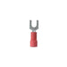 PV18-6FX-MY by Panduit Corp - CONNECTOR SPADE TERM 18-22AWG #6 RED
