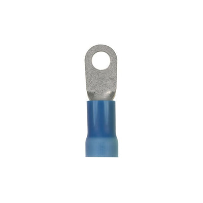PV6-56R-T by Panduit Corp - CONNECTOR RING FLAT 6AWG #5/16 CRIMP