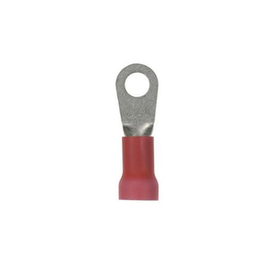 PV8-8RN-Q by Panduit Corp - CONNECTOR RING FLAT 8AWG #8 CRIMP