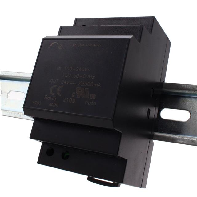 PW-245 by Brainboxes - AC/DC DIN RAIL SUPPLY 24V 60W