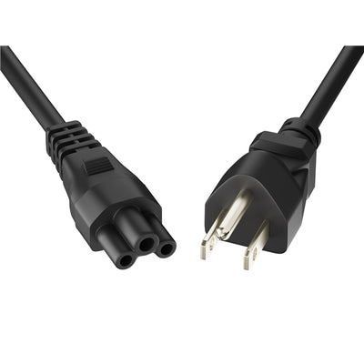 PWCD-515PC5-10A-10F-BLK-E by Unirise USA - CORD 5/15P - C5 18AWG BLACK 10FT