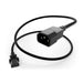 PWCD-C13C14-10A-4.5F-BLK by Unirise USA - POWER CORD C13-C14 SJT BLK 4.5FT