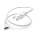 PWCD-C14C15-15A-06F-WHT by Unirise USA - POWER CORD C14-C15 WHITE 6FT