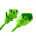 PWRC13C1404FGRN by Unirise USA - CORD C13 - C14 18AWG GREEN 4FT
