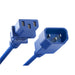 PWCD-C13C14-15A-04F-BLU by Unirise USA - CORD C13 - C14 14AWG BLUE 4FT