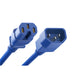PWCD-C14C15-15A-04F-BLU by Unirise USA - CORD C14 - C15 14AWG BLUE 4FT