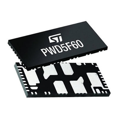 PWD5F60 by STMicroelectronics - IC HALF BRIDGE DRV 3.5A 46VFQFPN