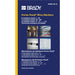 PWM-PK-8 by Brady Corporation - WIRE MARK 1.56""H BLK/WHT 1=10PCS
