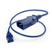 PWRC13C1410FBLU-P by Unirise USA - P-LOCK CABLE C13-C14 BLUE 10FT