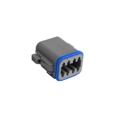 PX0100S08AGY by Bulgin - CONNECTOR PLUG HSG 8POS