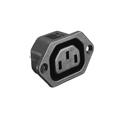 PX0675/28 by Bulgin - PWR ENT RCPT IEC320-2-2F PANEL