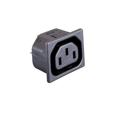 PX0695/10/63 by Bulgin - PWR ENT RCPT IEC320-2-2F PNL QC