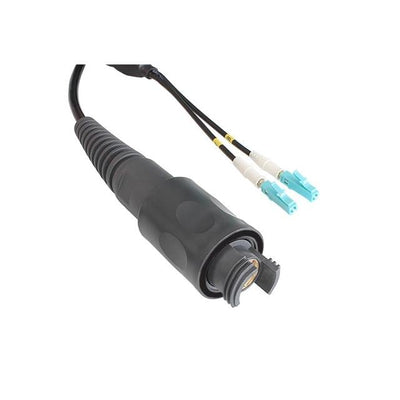 PXEB5202C025 by Bulgin - CABLE ASSY 2CHAN M-LC OM3 25M