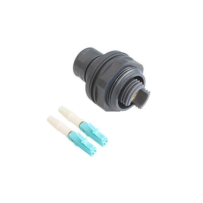 PXEB5212B005 by Bulgin - CABLE ASSY 2CH JNBH-LC OM1 5M