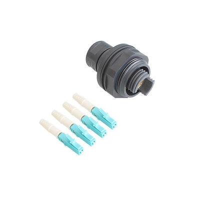 PXEB5412B005 by Bulgin - CABLE ASSY 4CH JNBH-LC OM1 5M