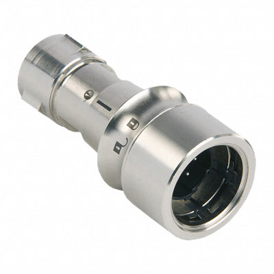 PXM6010/08P/CR/0709 by Bulgin - CONNECTOR PLUG HSG MALE 8POS INLINE