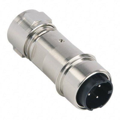 PXM6011/03P/ST/0507 by Bulgin - CONNECTOR PLUG MALE 3POS NICKEL SCREW