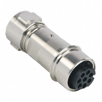 PXM6011/08S/CR/0709 by Bulgin - CONNECTOR RECPT HSG FMALE 8POS INLINE
