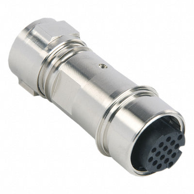 PXM6011/16S/CR/0910 by Bulgin - CONNECTOR RECPT HSG FMALE 16PS INLINE