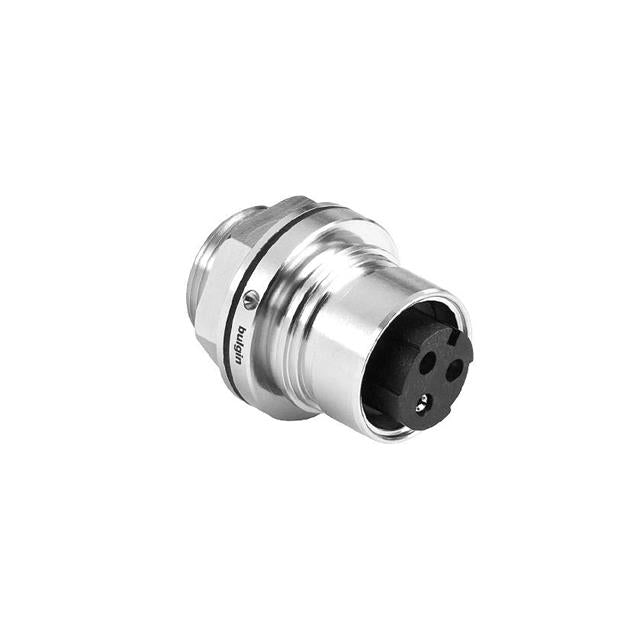 PXM6012/03P/CR by Bulgin - CONNECTOR RECPT HSNG MALE 3POS PNL MT