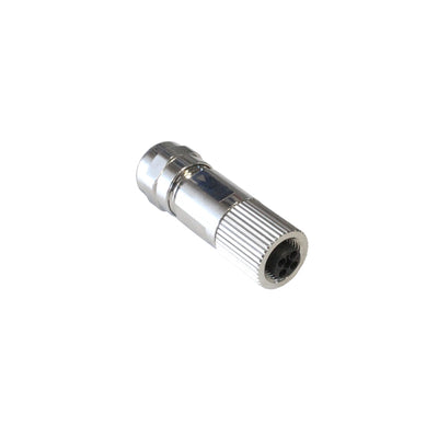 PXMBNI12FBF04TSCPG7 by Bulgin - CONNECTOR PLUG FMALE 4P GOLD SLDR CUP