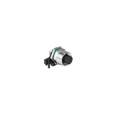 PXMBNI12RAF08APCM12 by Bulgin - CONNECTOR PLUG FMALE 8POS GOLD SOLDER